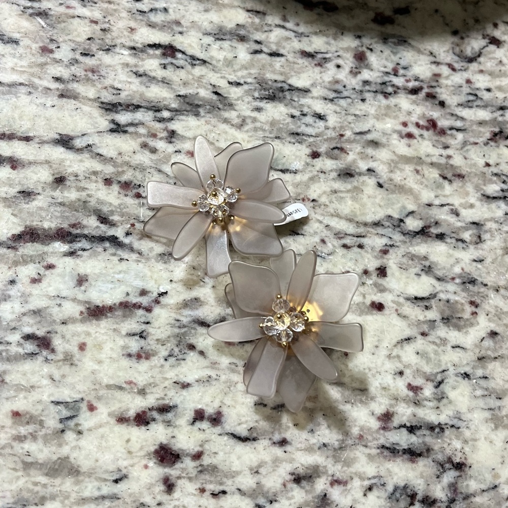 Anne Fontaine Gwyneth Clip on Earrings - New With Tags